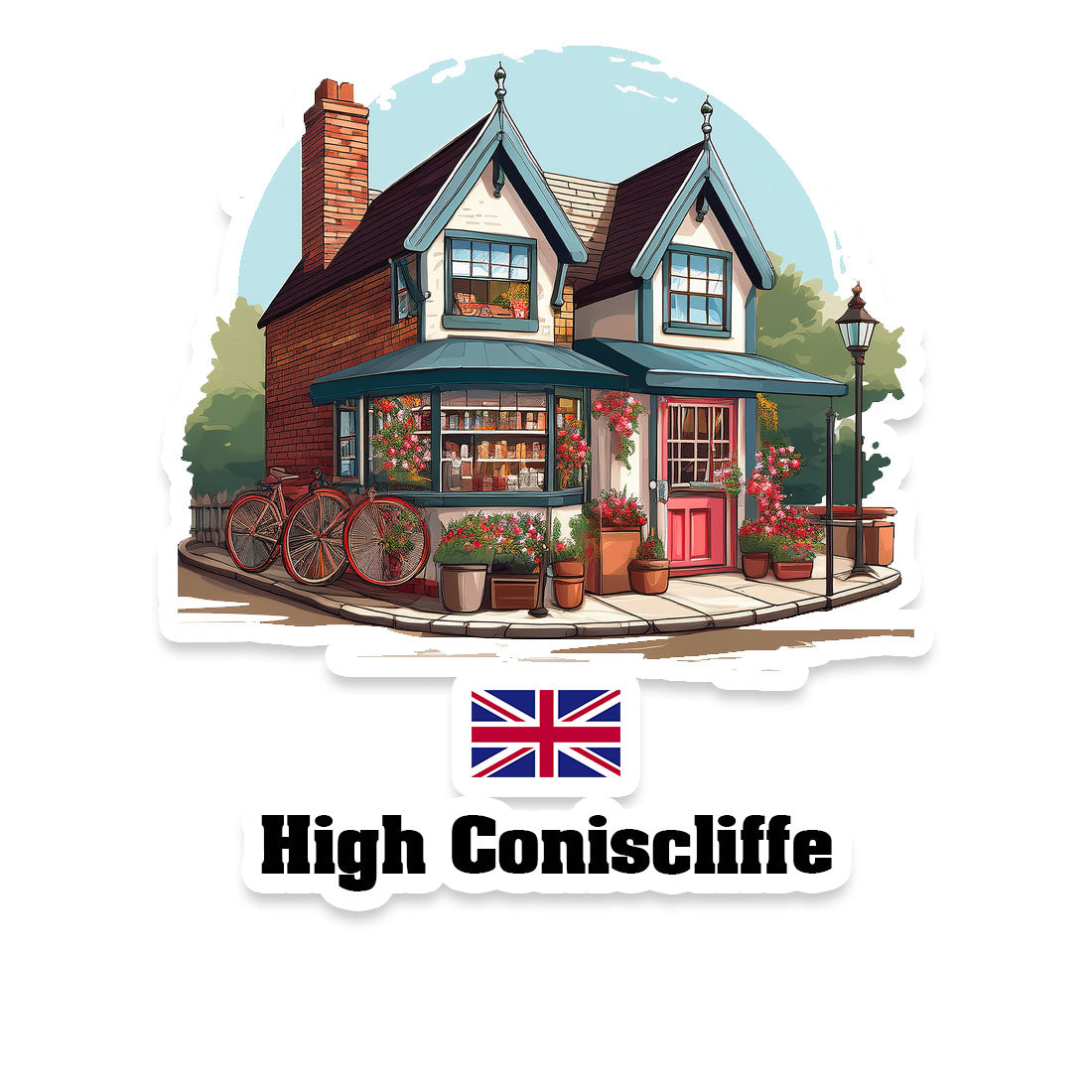 High Coniscliffe Sticker