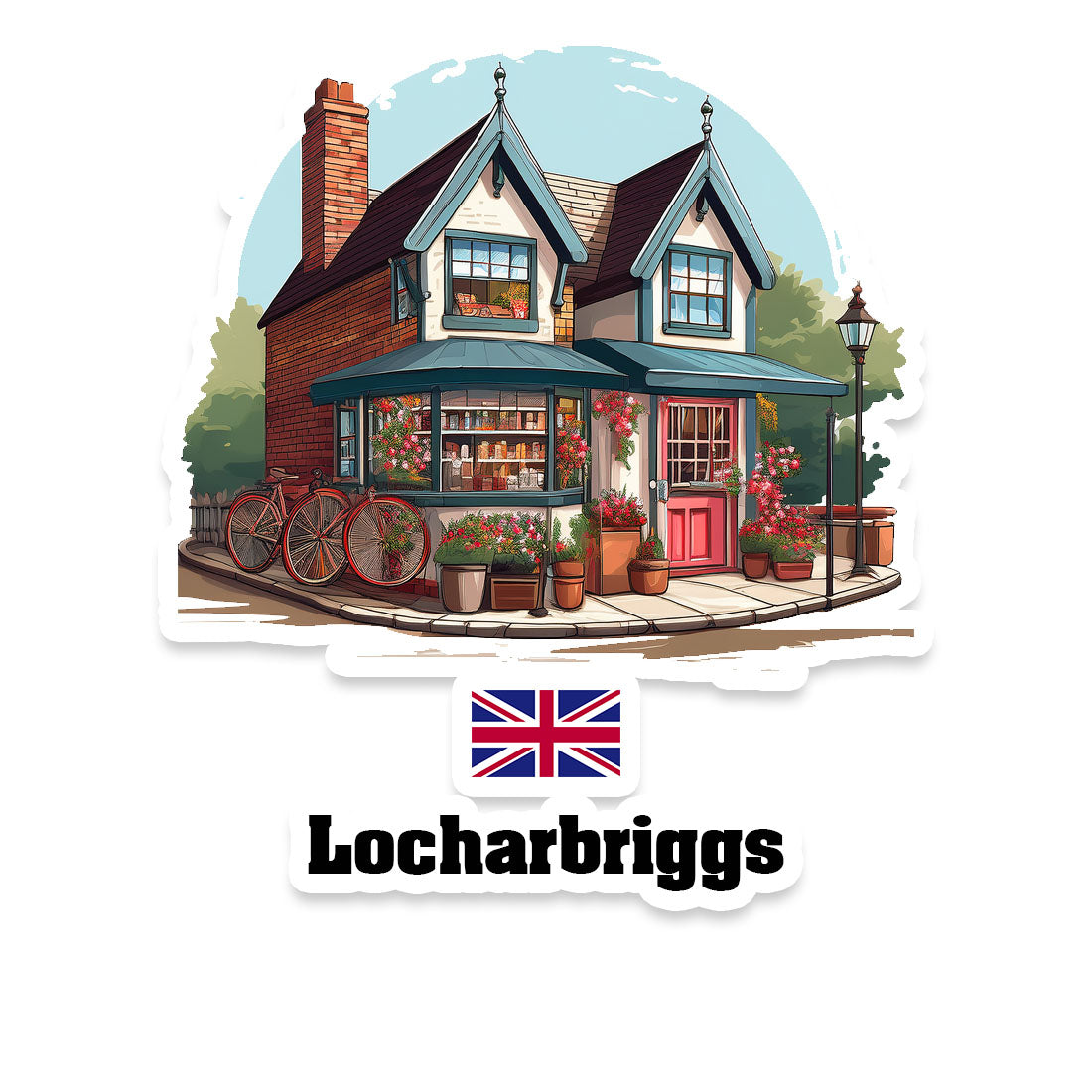 Locharbriggs Fridge Magnet