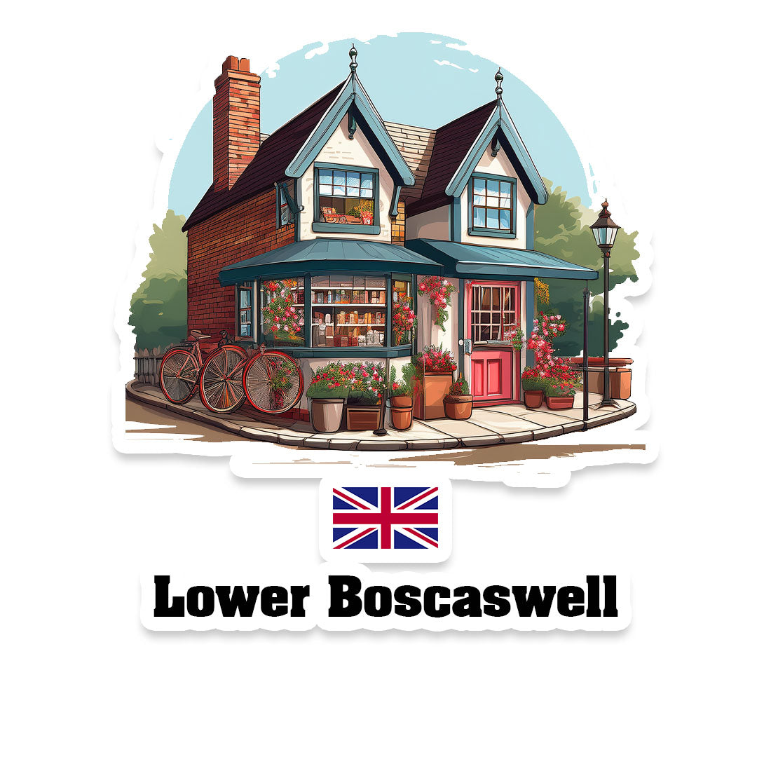 Lower Boscaswell Sticker