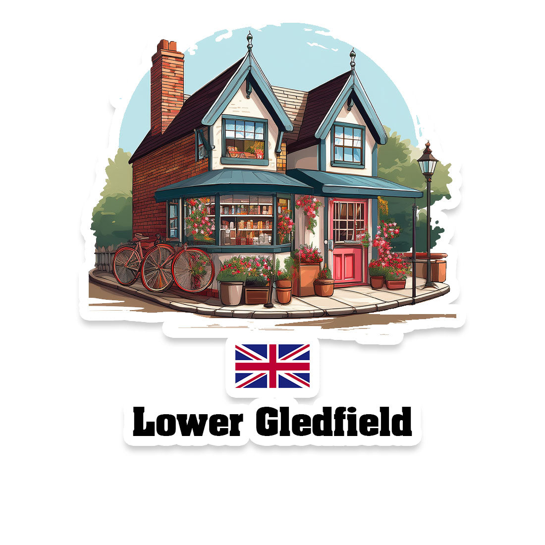 Lower Gledfield Sticker