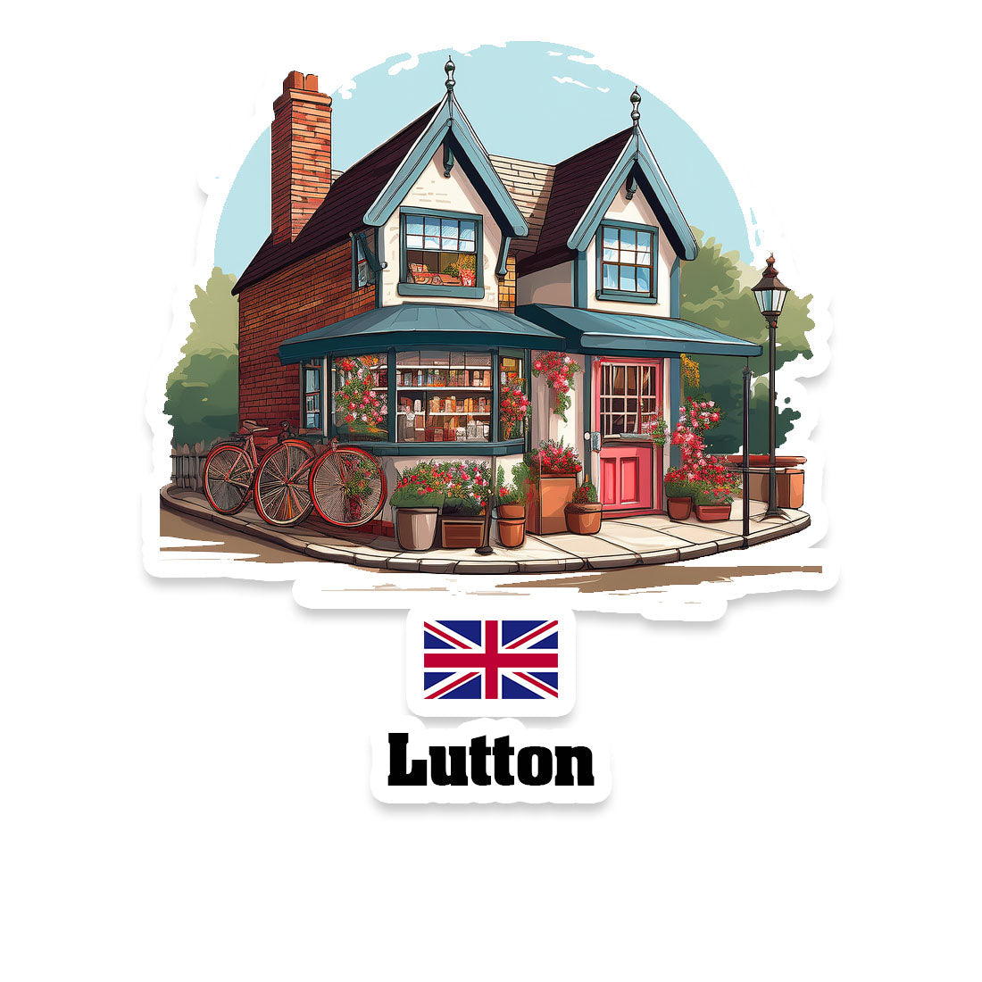 Lutton Fridge Magnet