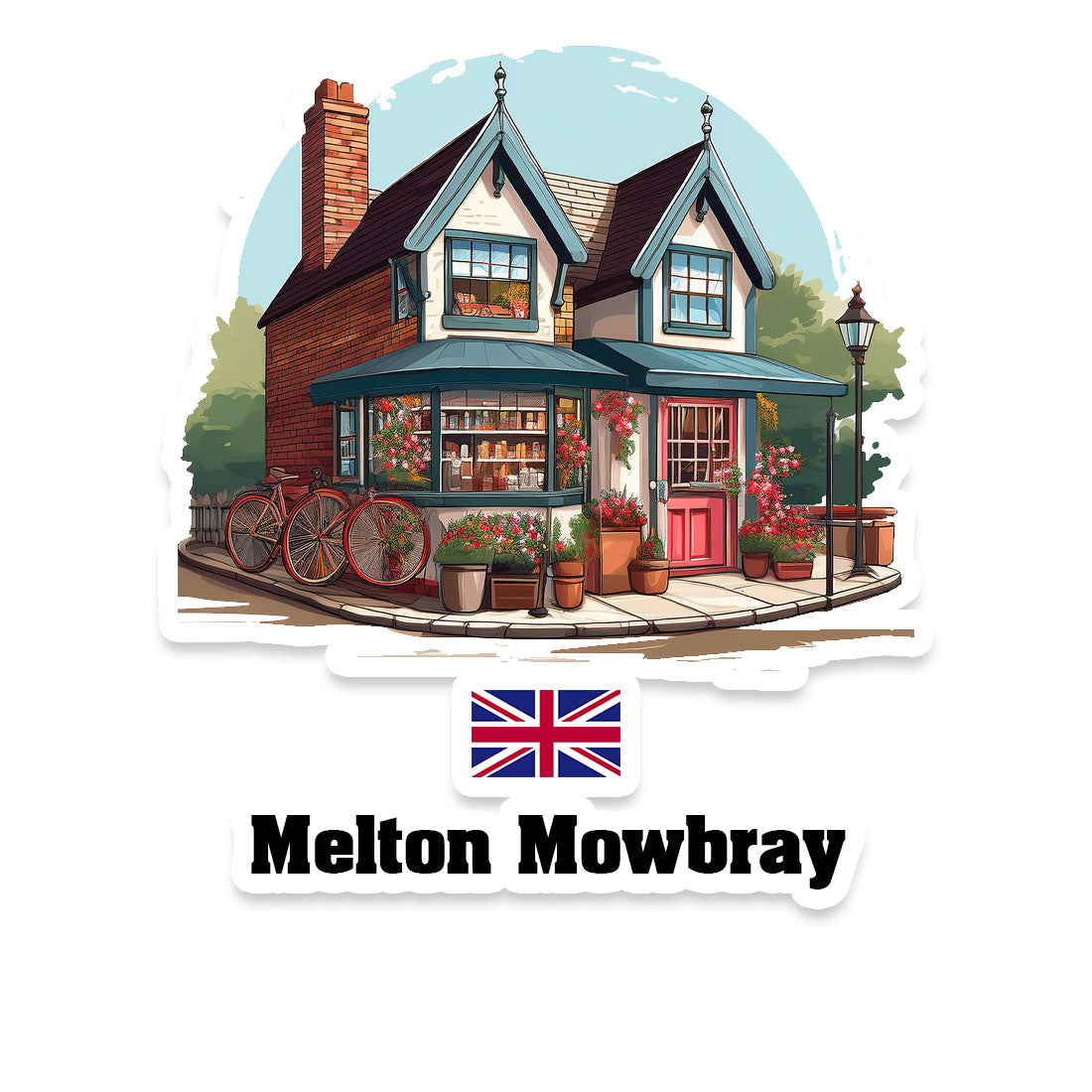 Melton Mowbray Fridge Magnet