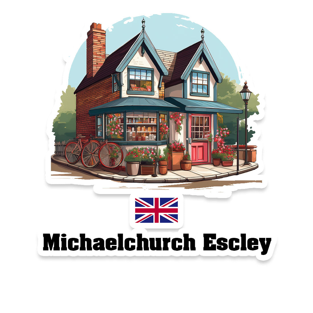 Michaelchurch Escley Fridge Magnet