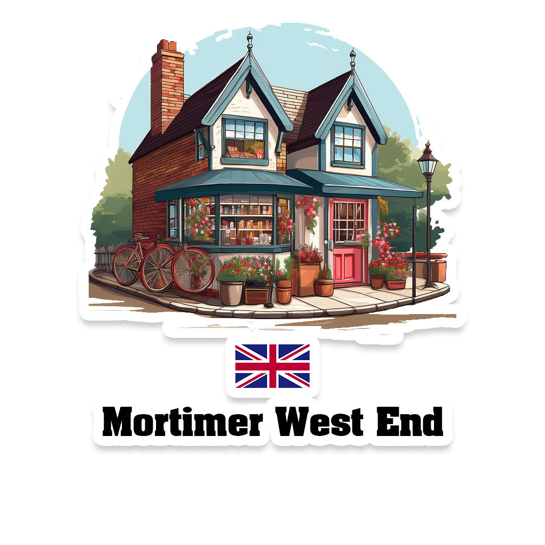 Mortimer West End Sticker