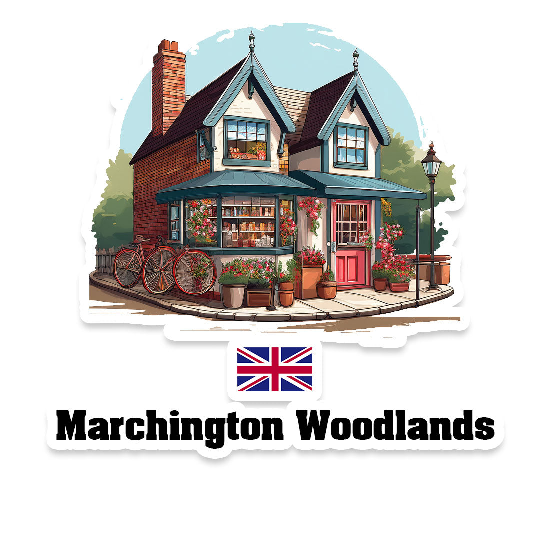 Marchington Woodlands Fridge Magnet