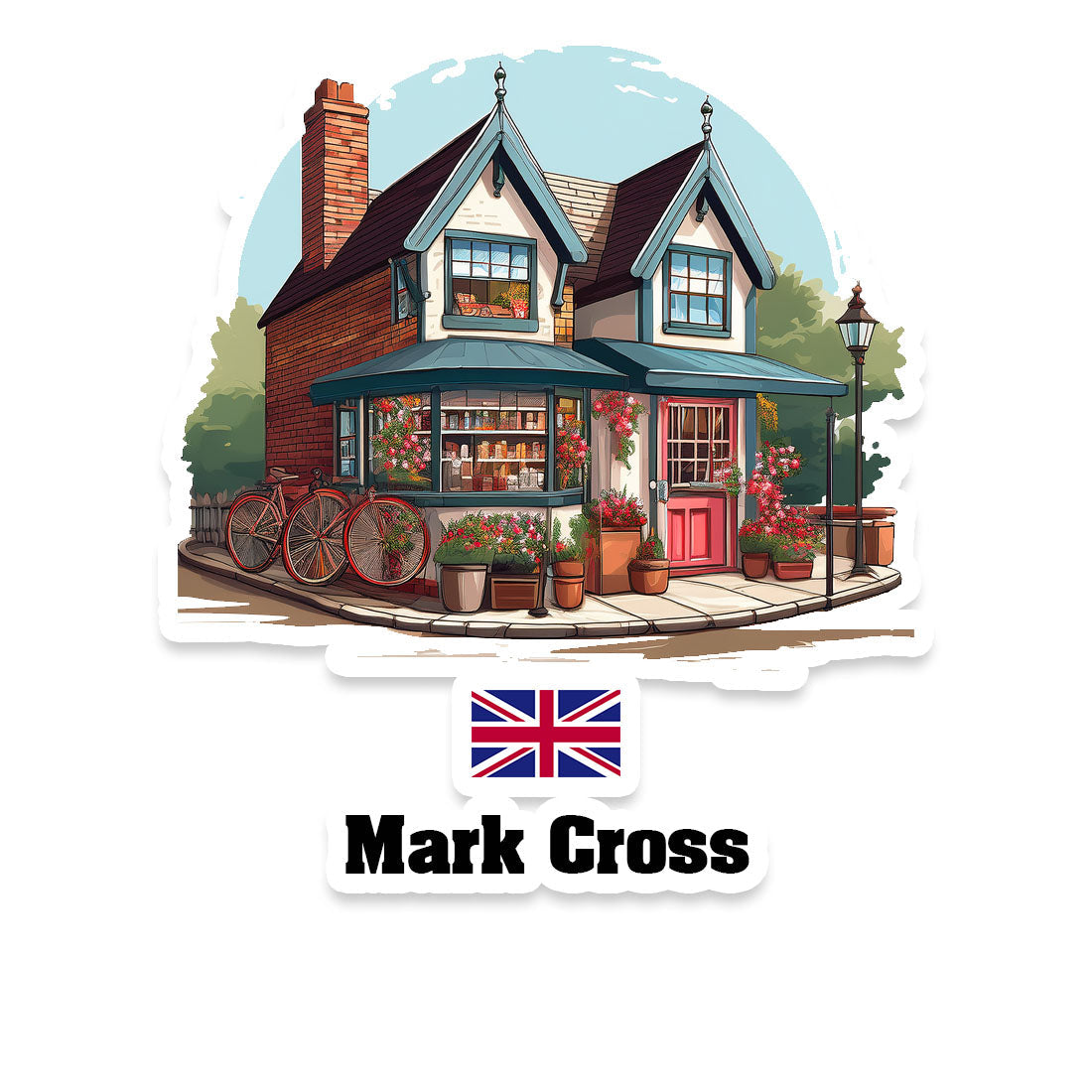 Mark Cross Fridge Magnet