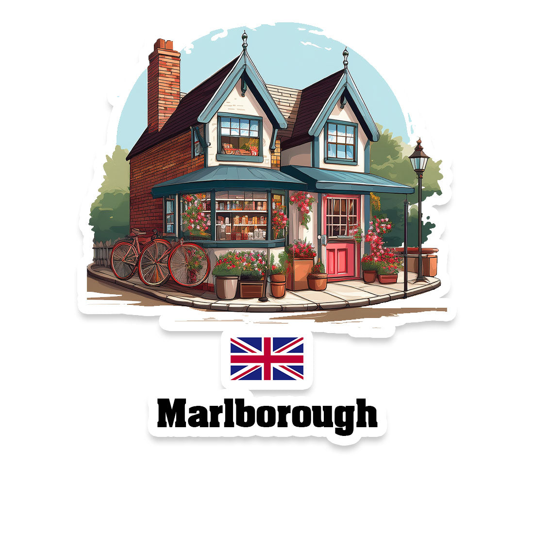 Marlborough Fridge Magnet