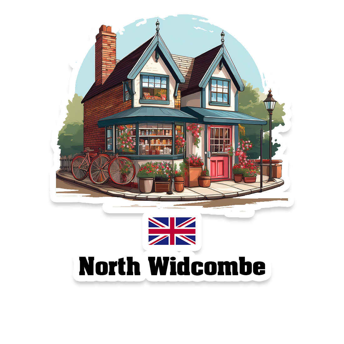 North Widcombe Fridge Magnet