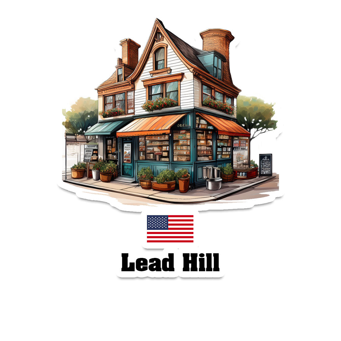 Lead Hill Sticker