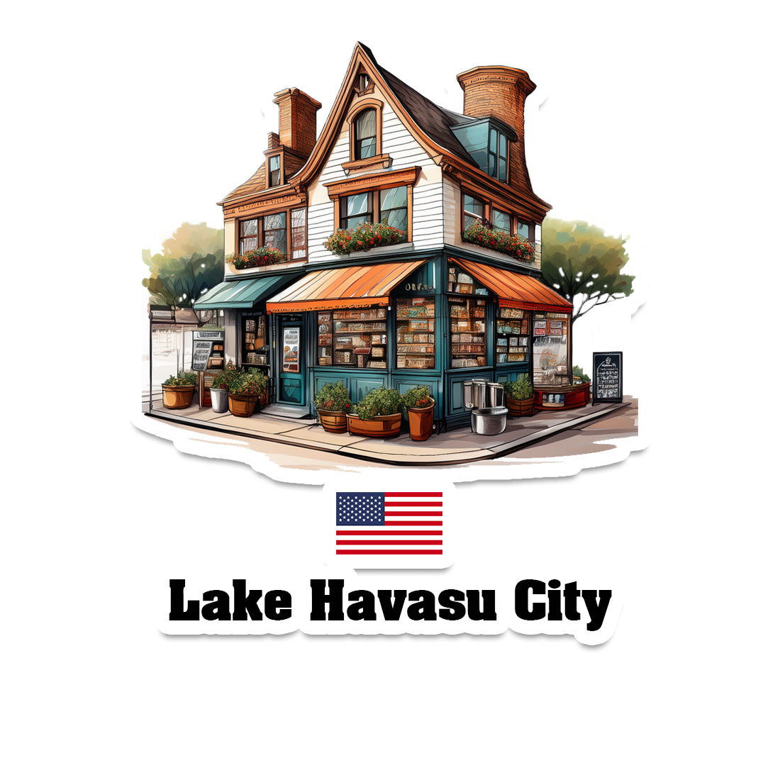 Lake Havasu City Fridge Magnet