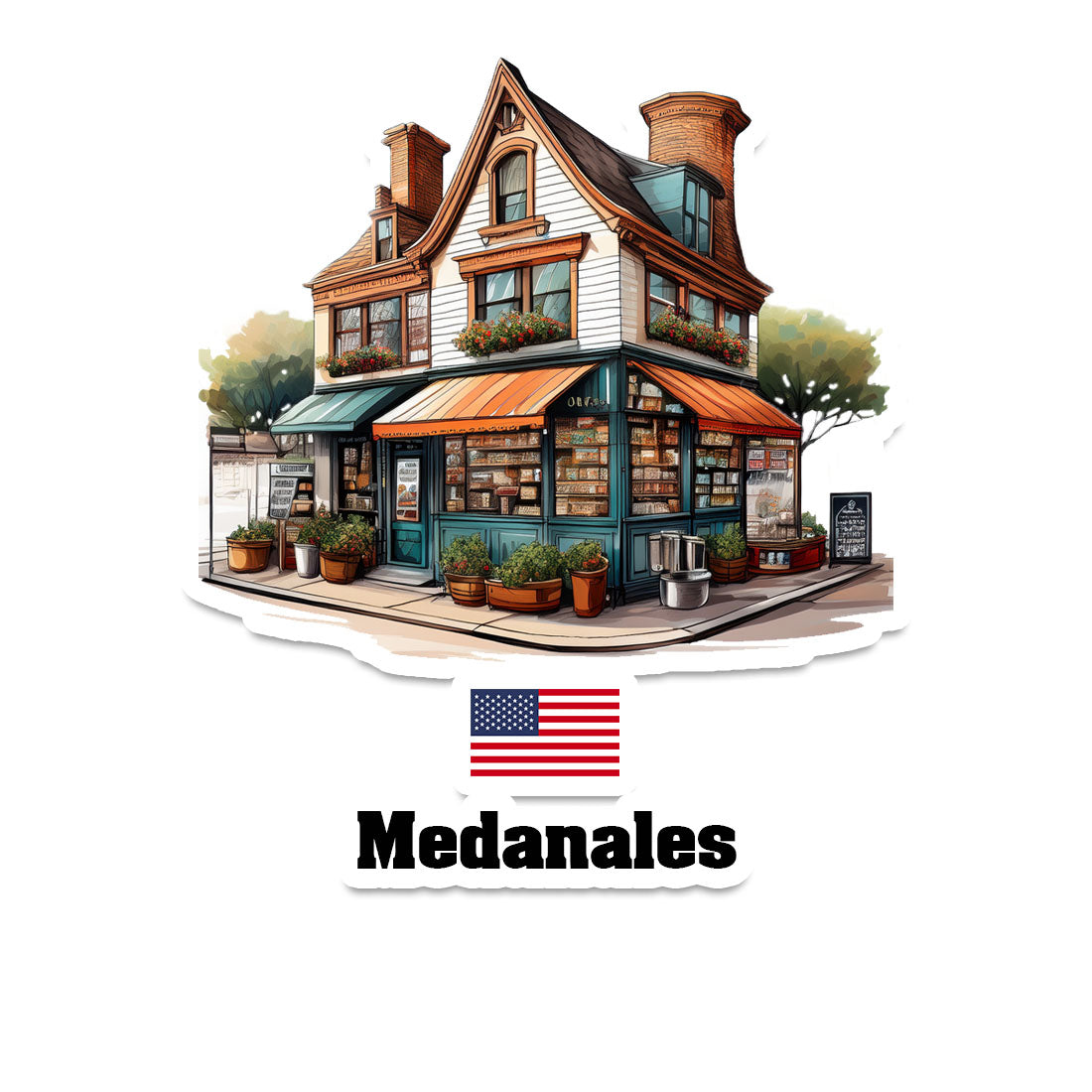 Medanales Sticker