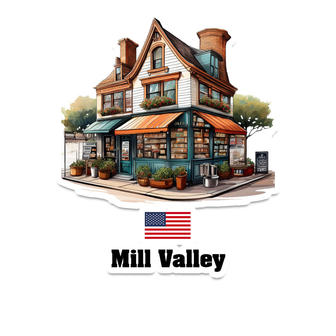 Mill Valley Sticker