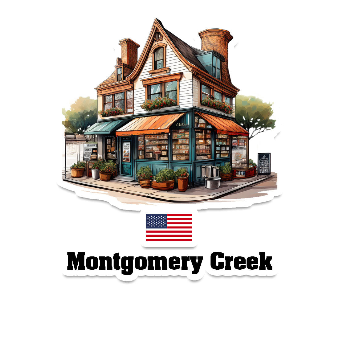 Montgomery Creek Sticker