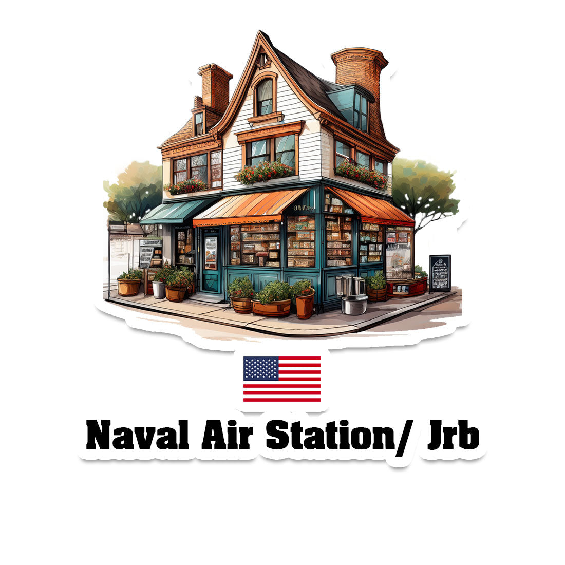 Naval Air Station/ Jrb Sticker