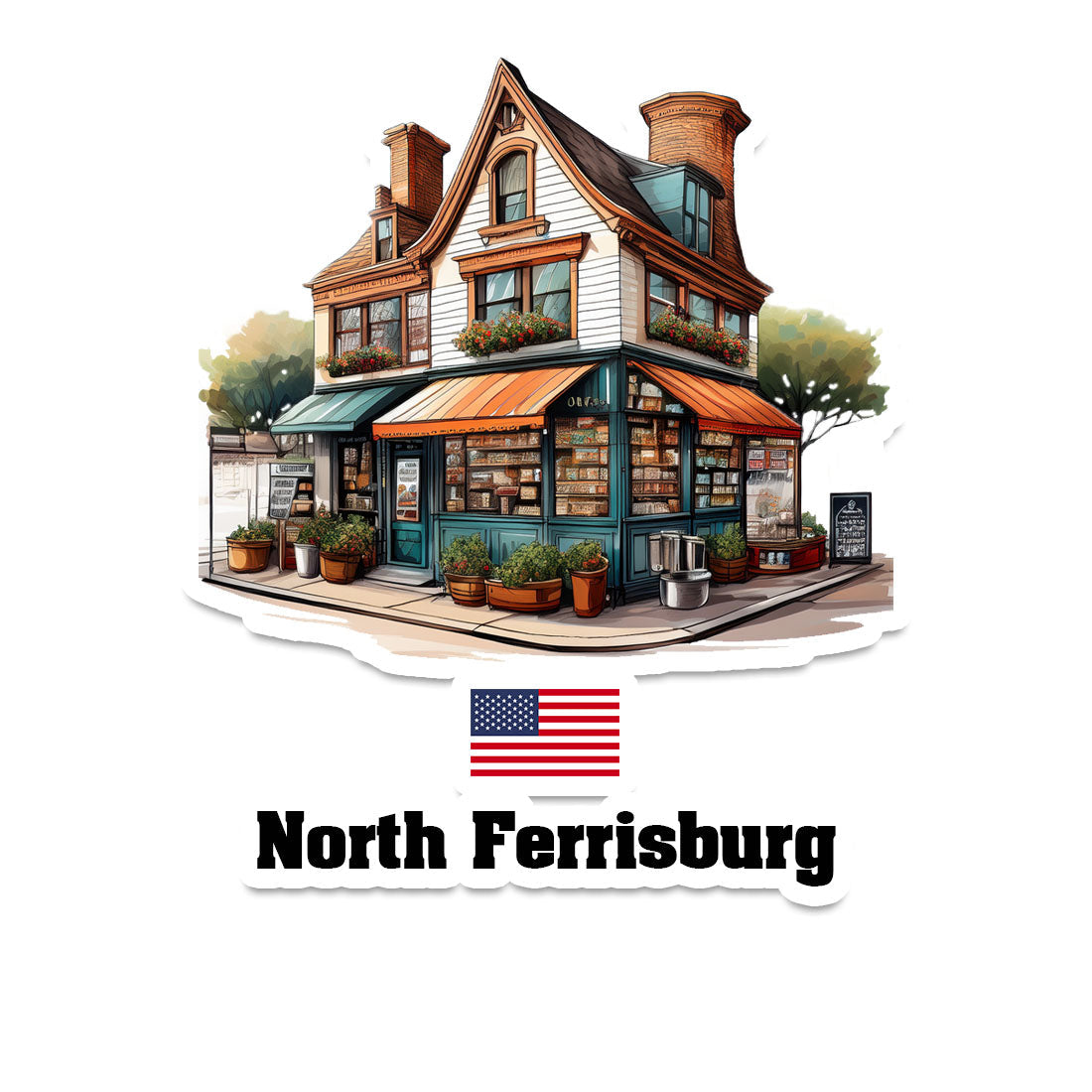 North Ferrisburg Sticker