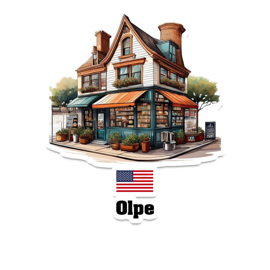 Olpe Fridge Magnet