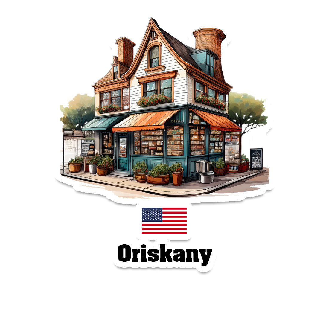 Oriskany Fridge Magnet
