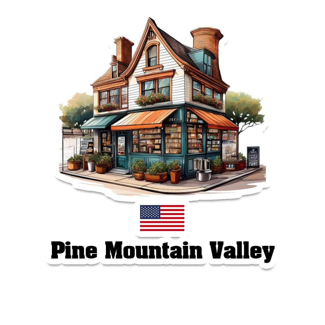 Pine Mountain Valley Sticker