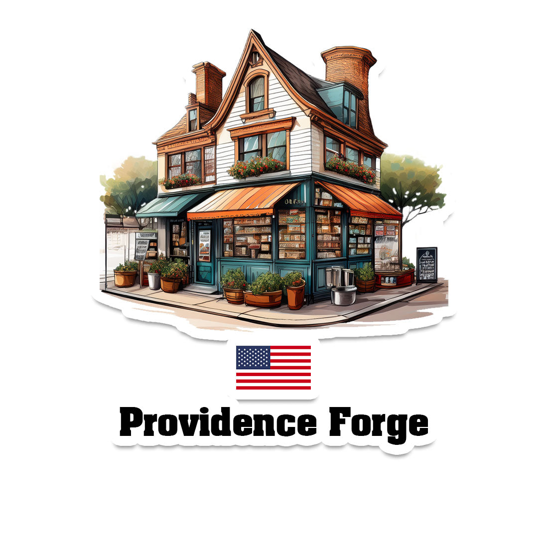 Providence Forge Sticker