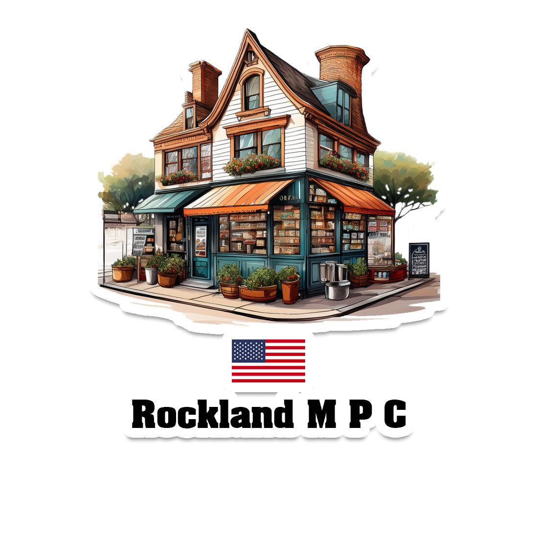 Rockland M P C Sticker