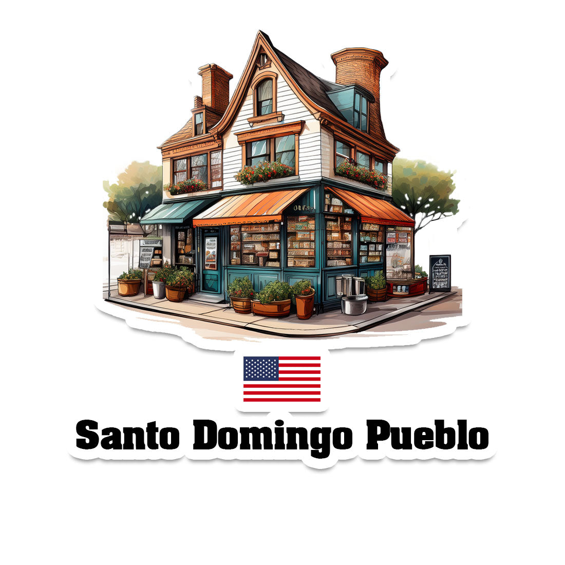 Santo Domingo Pueblo Sticker