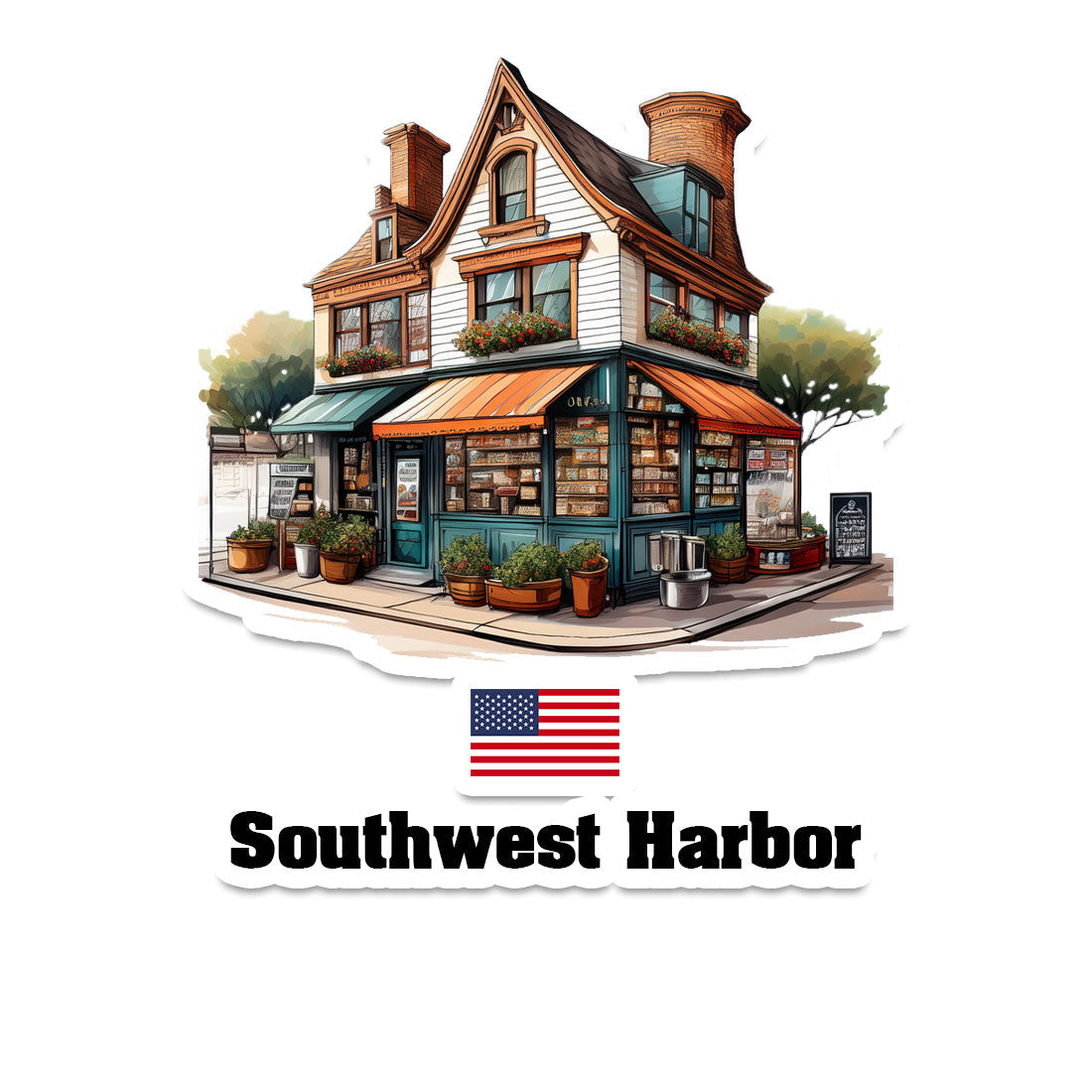 Southwest Harbor Sticker