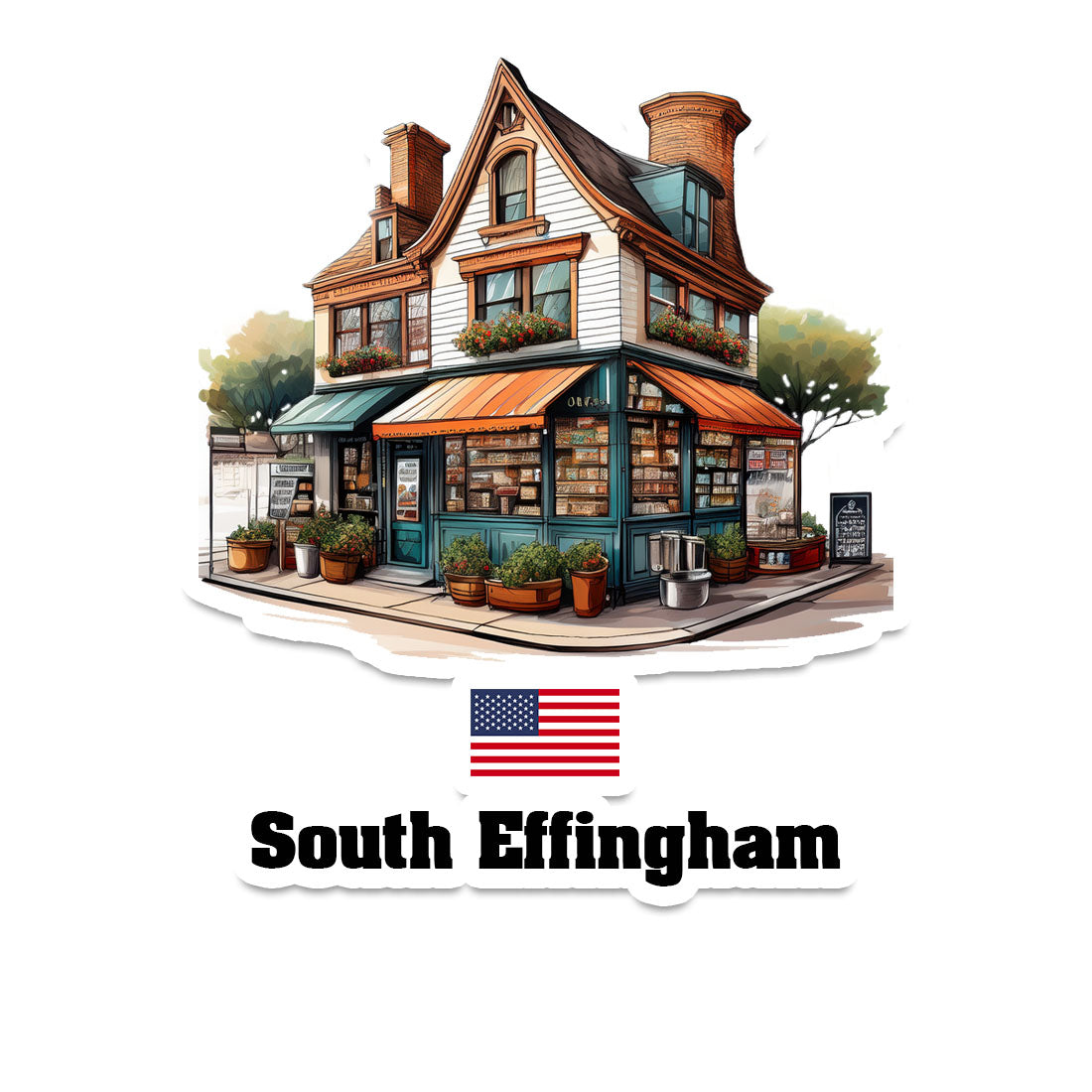 South Effingham Fridge Magnet