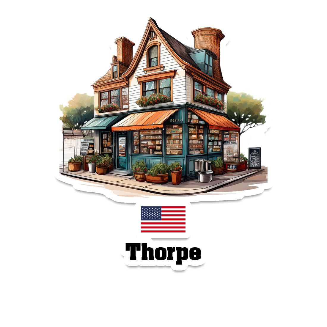 Thorpe Sticker