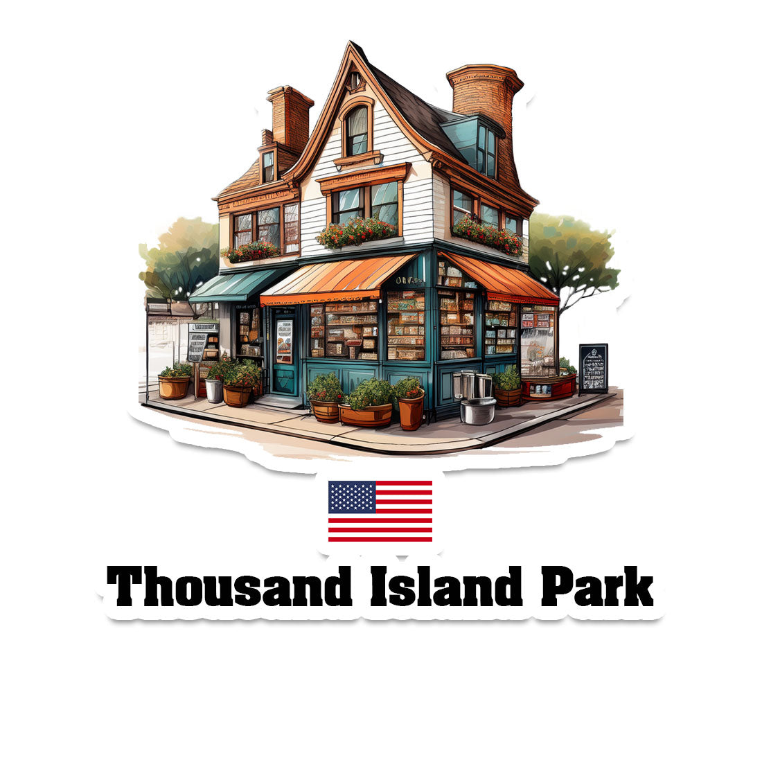 Thousand Island Park Sticker