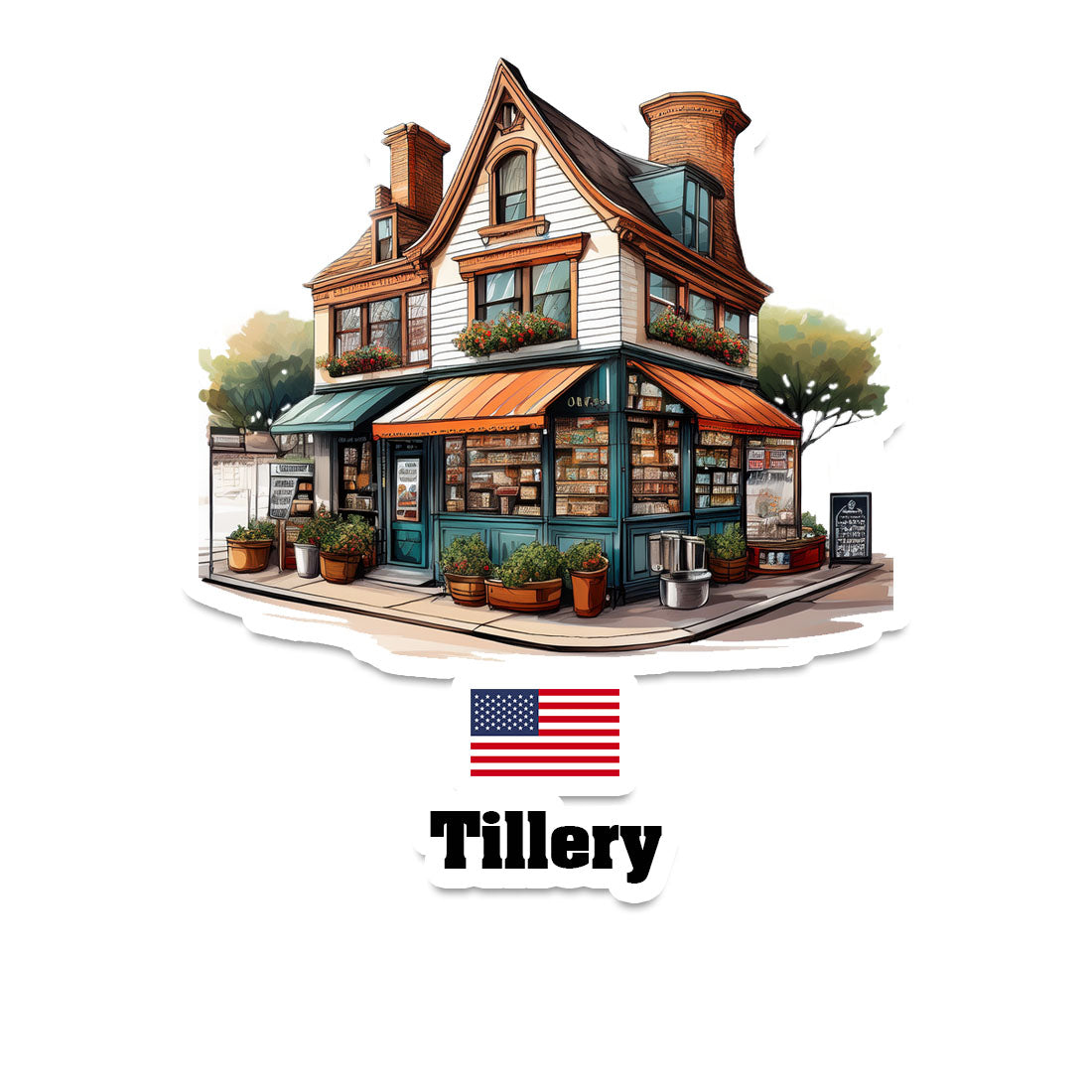 Tillery Sticker
