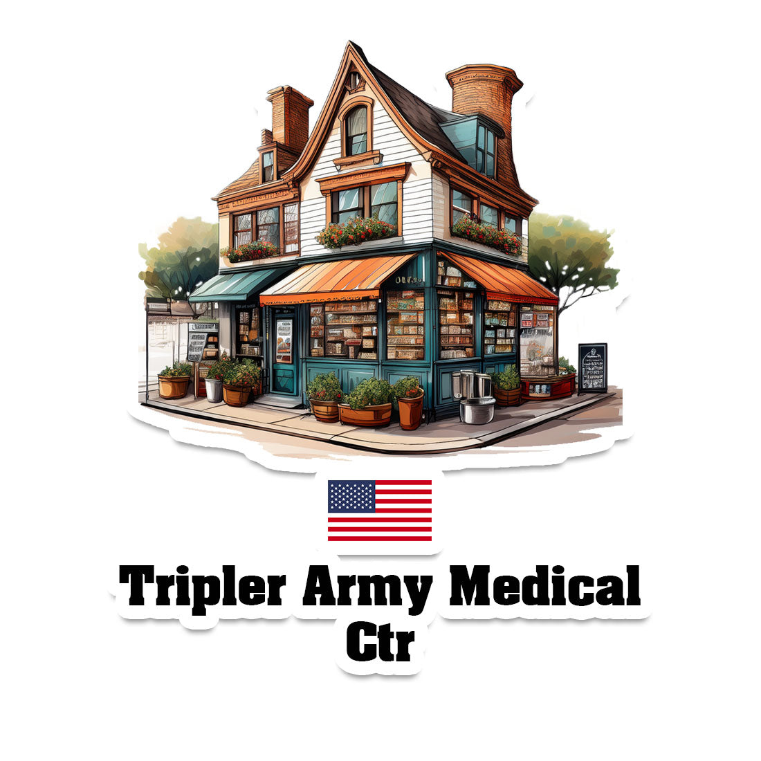 Tripler Army Medical Ctr Sticker
