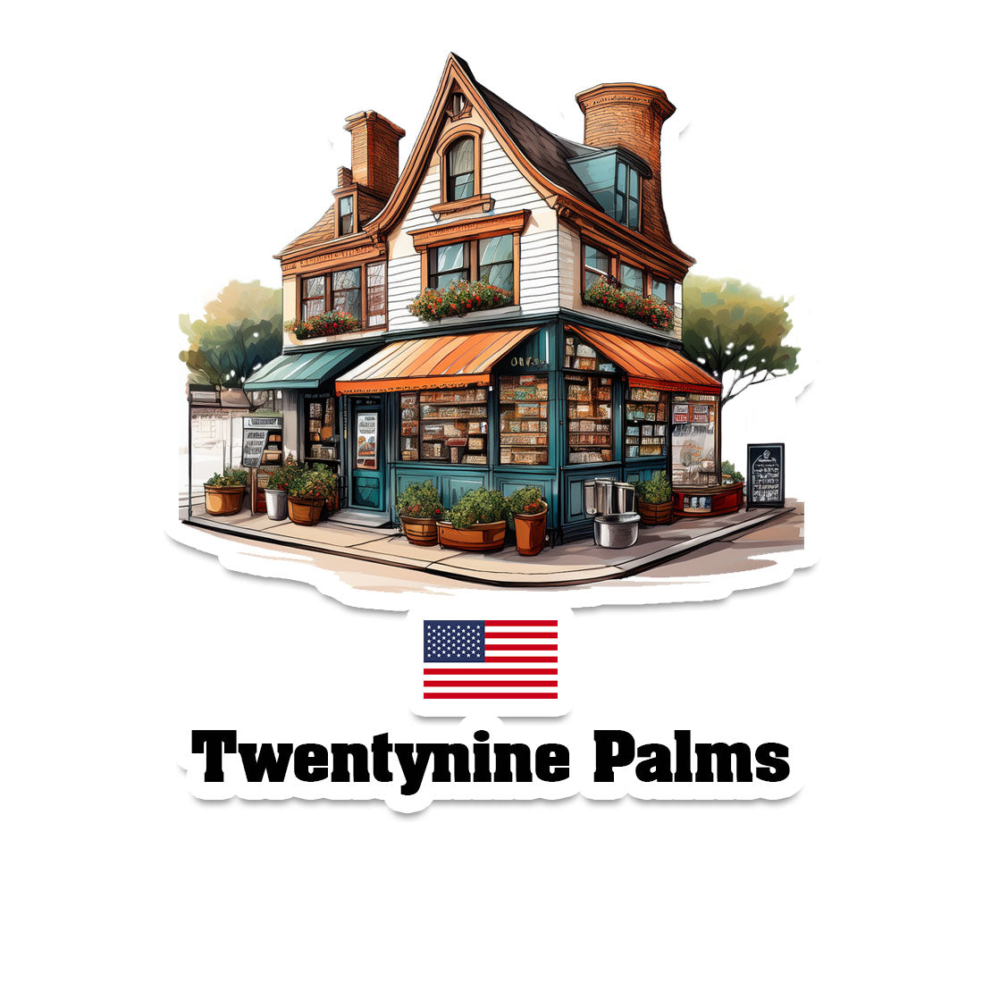 Twentynine Palms Sticker