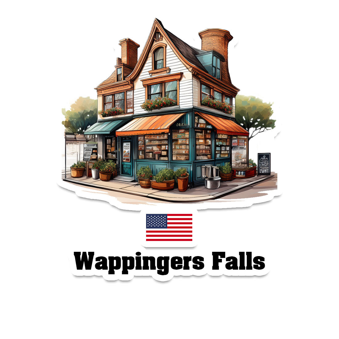Wappingers Falls Sticker