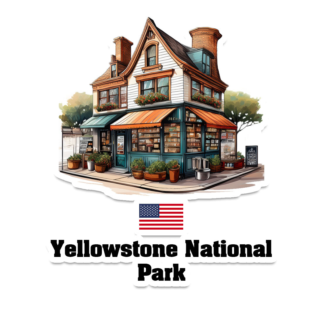 Yellowstone National Park Fridge Magnet