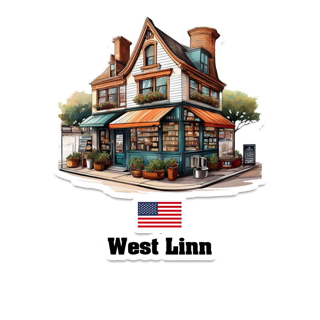 West Linn Sticker
