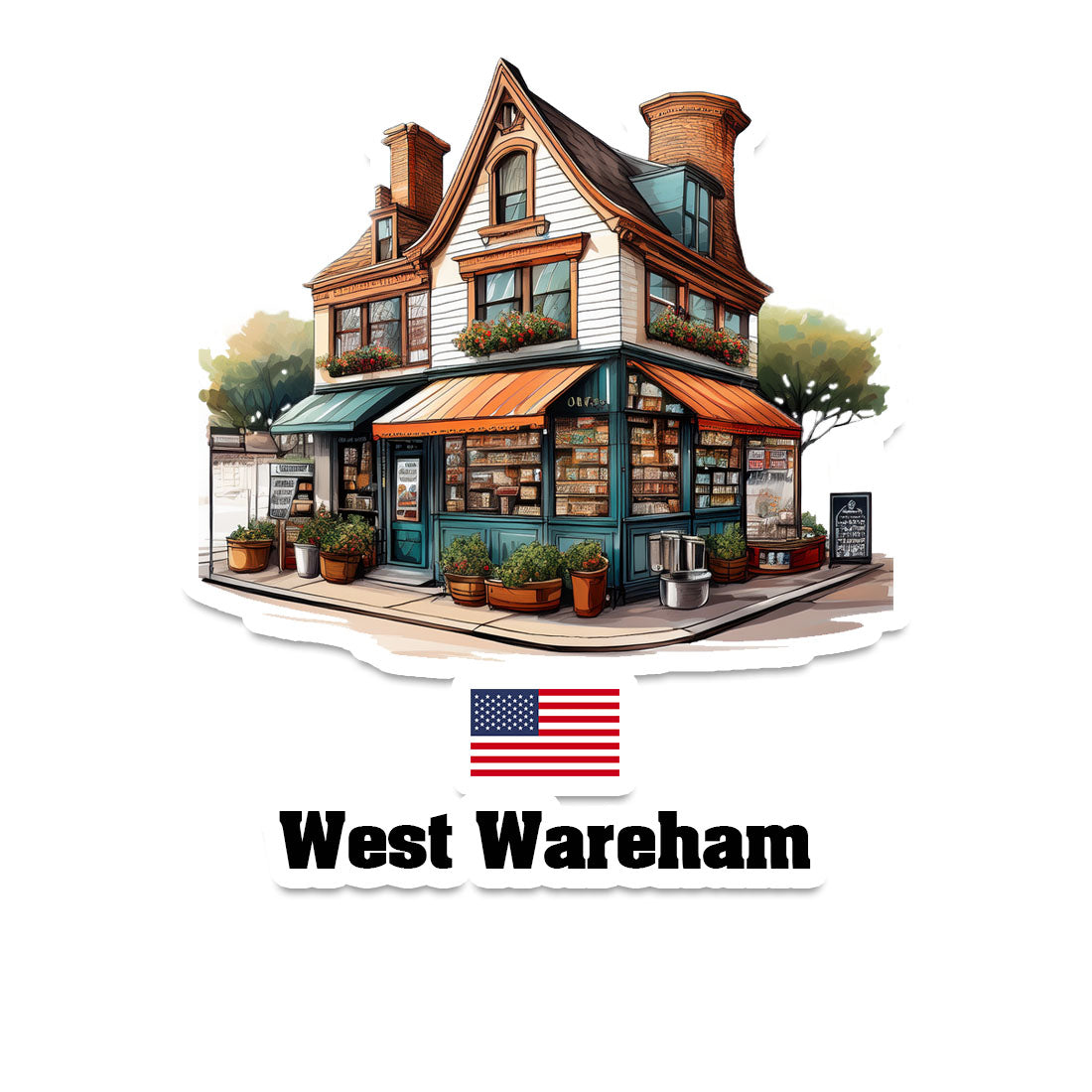 West Wareham Sticker