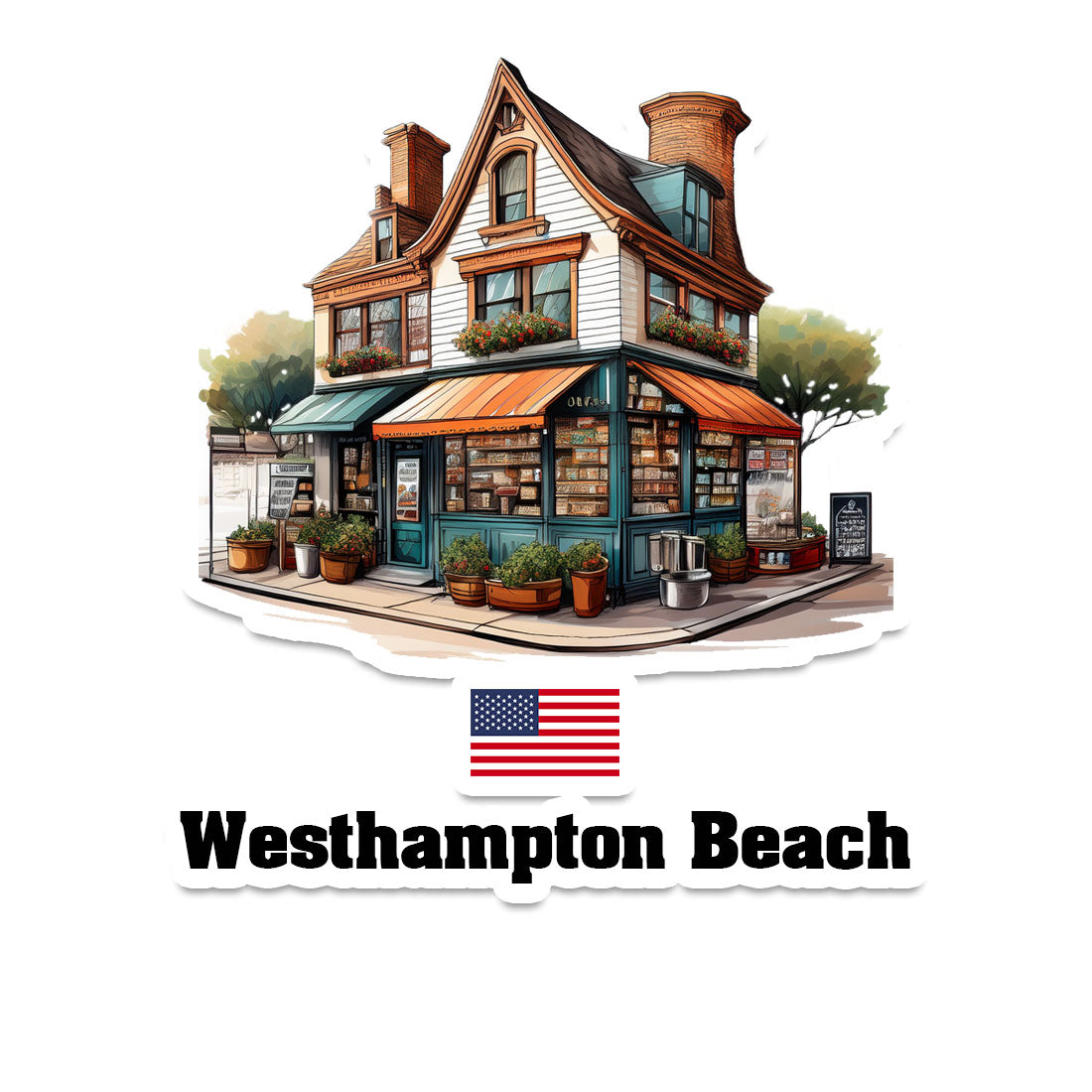 Westhampton Beach Sticker