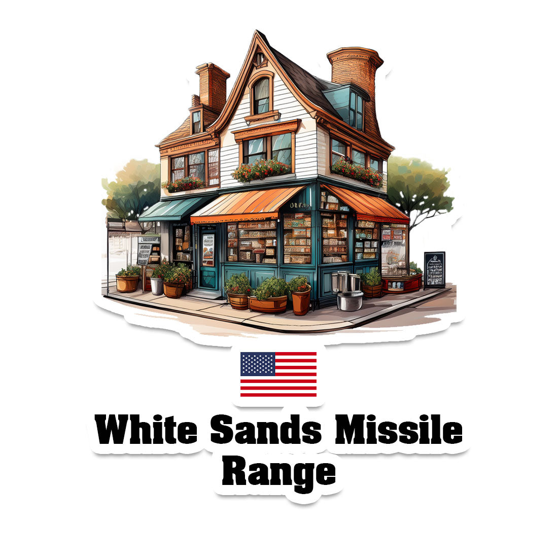 White Sands Missile Range Sticker
