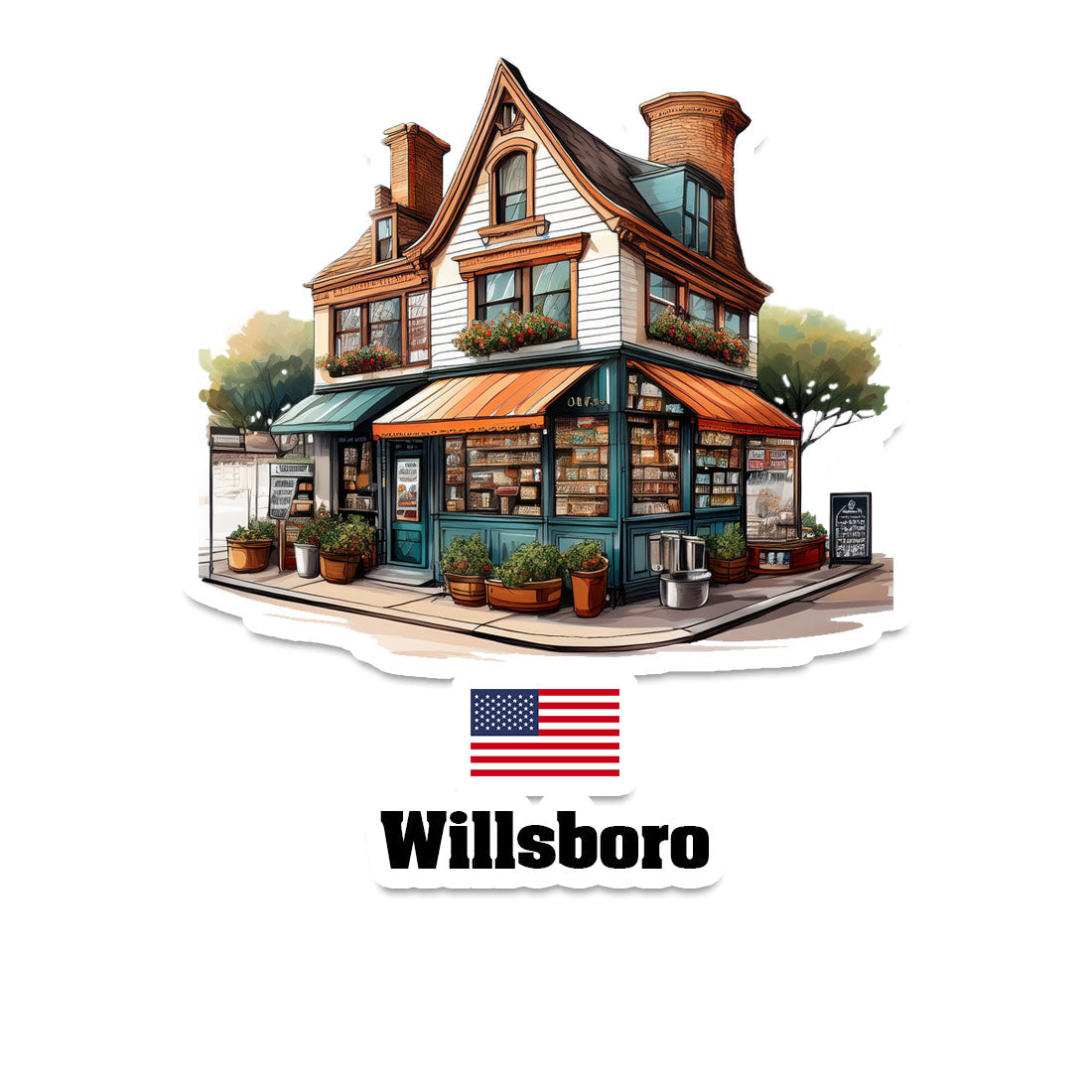 Willsboro Sticker
