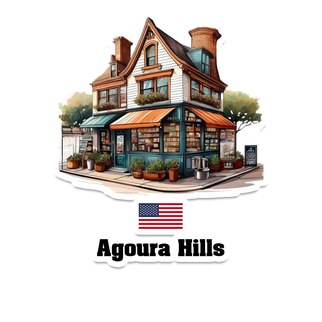 Agoura Hills Sticker