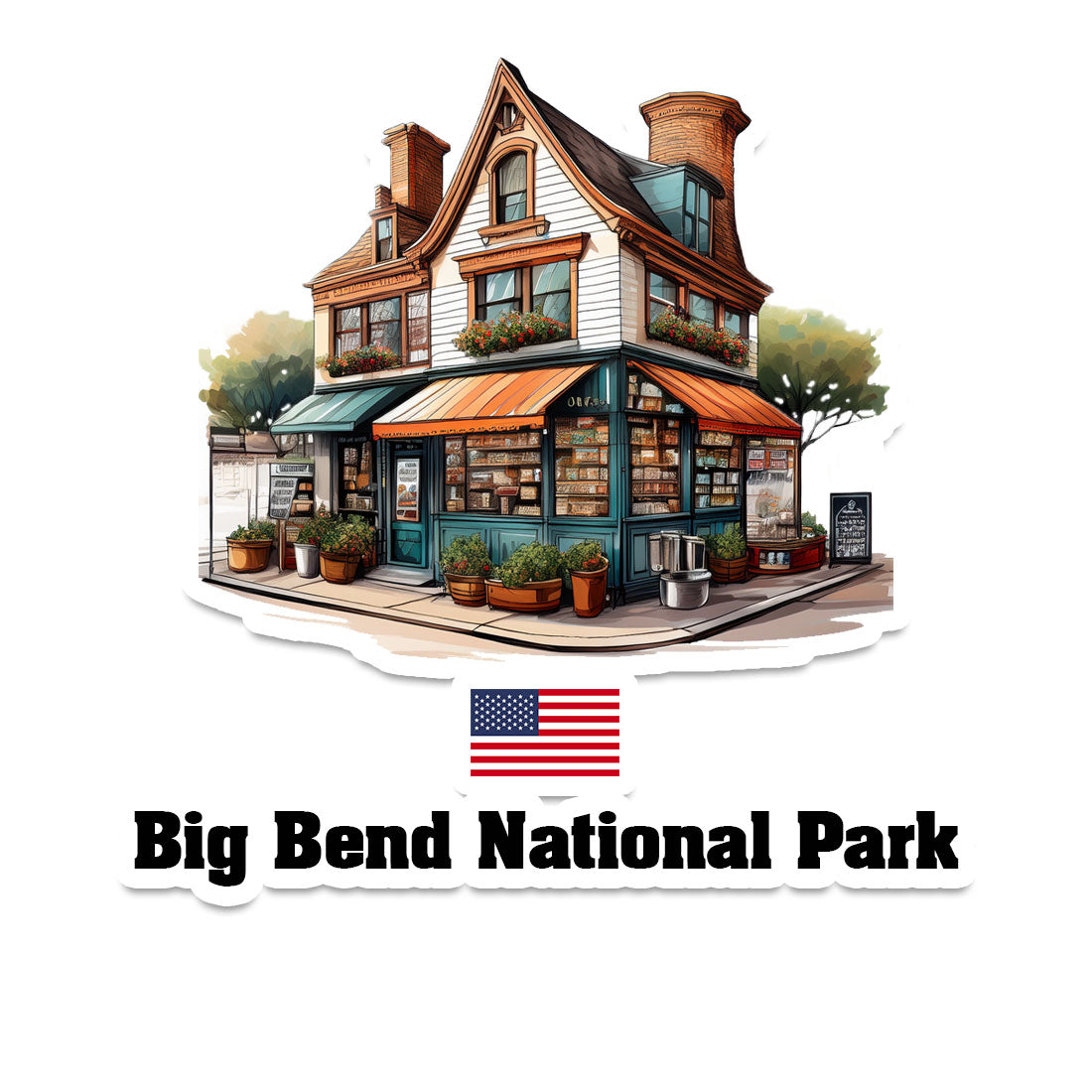 Big Bend National Park Sticker