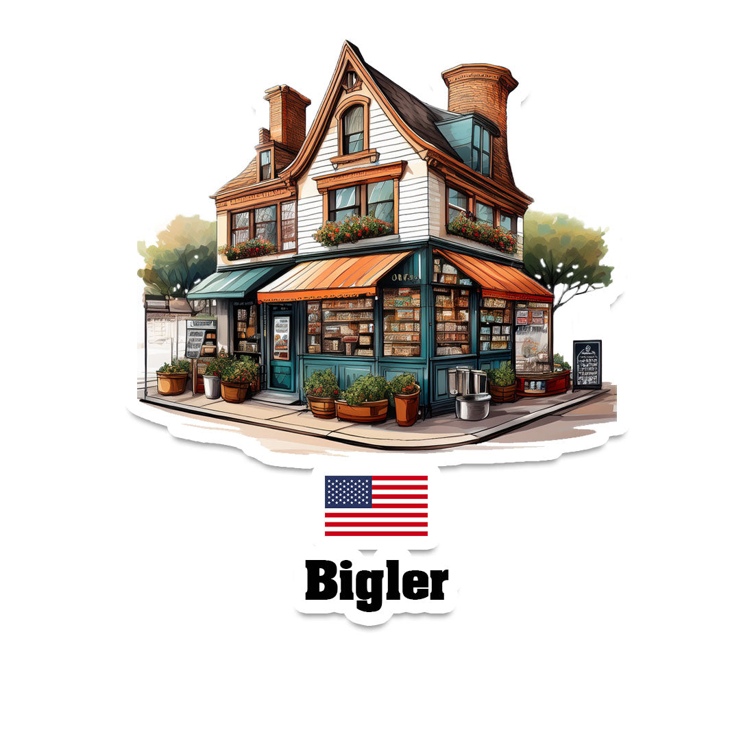Bigler Sticker
