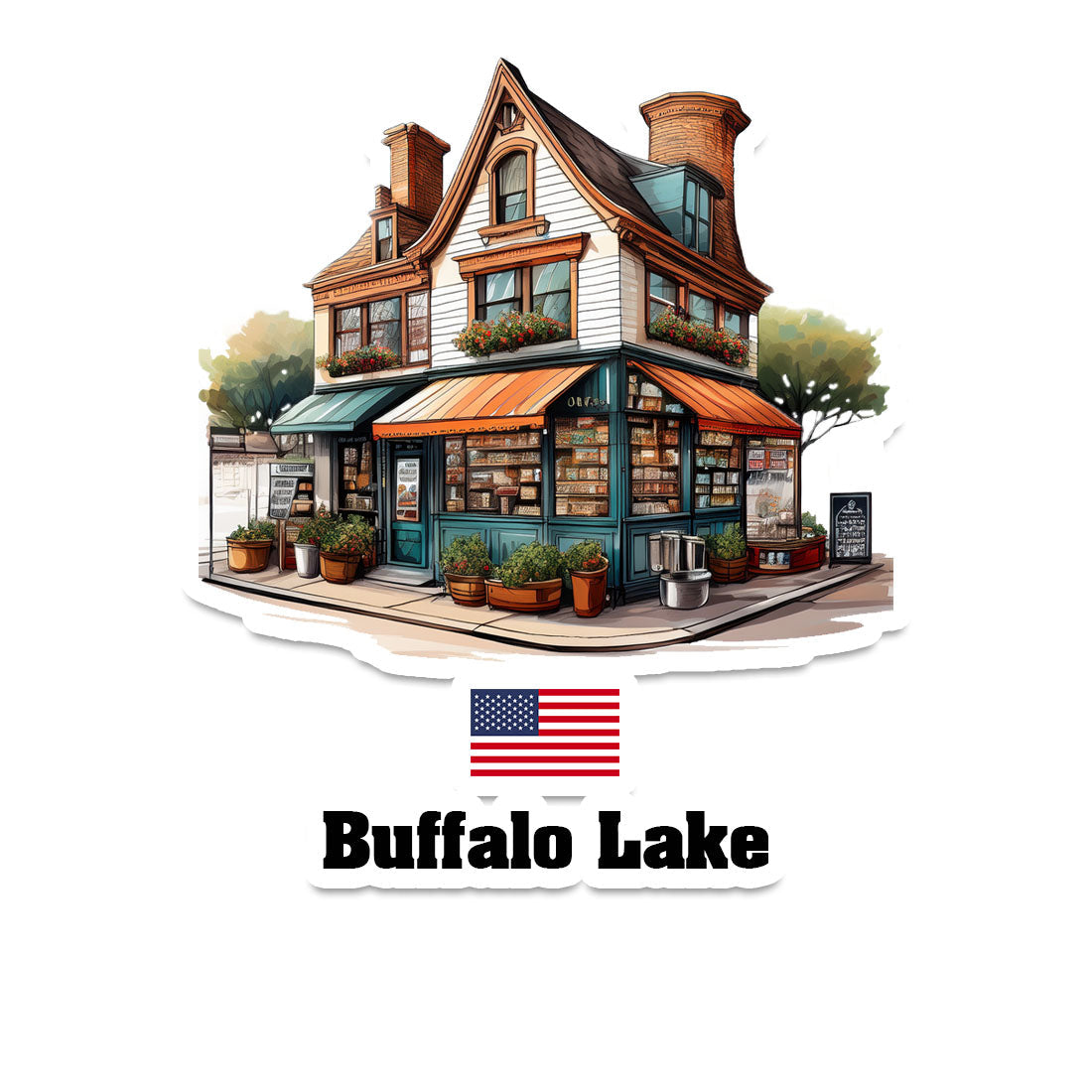 Buffalo Lake Sticker