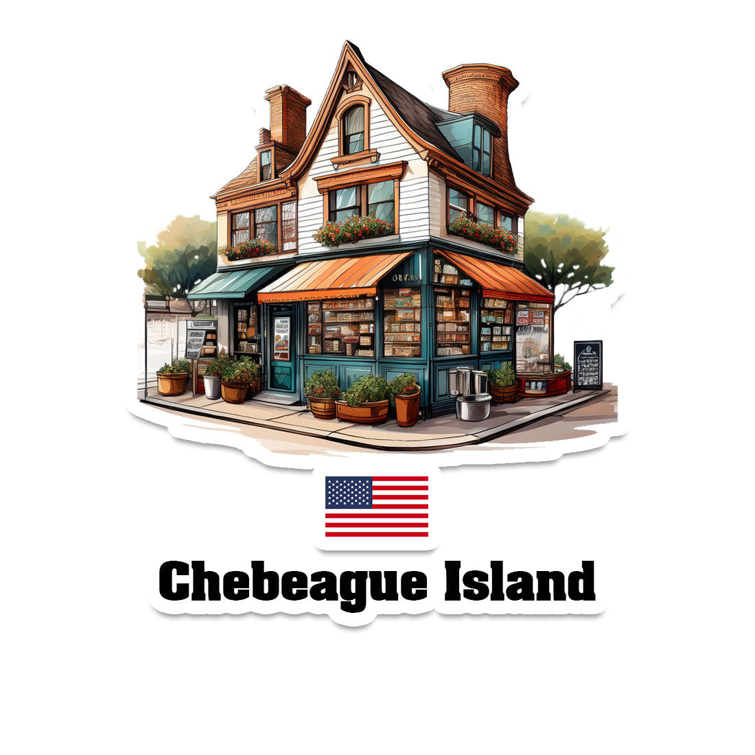 Chebeague Island Sticker