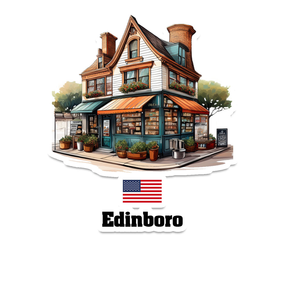 Edinboro Sticker