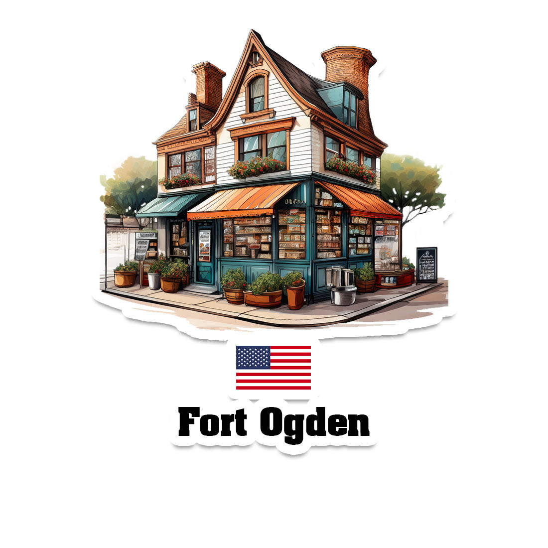 Fort Ogden Fridge Magnet