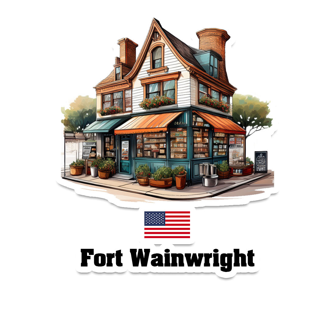 Fort Wainwright Sticker