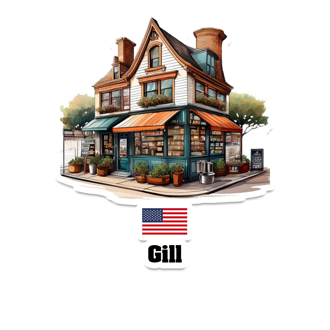 Gill Sticker