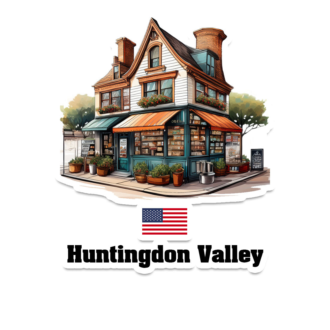 Huntingdon Valley Sticker