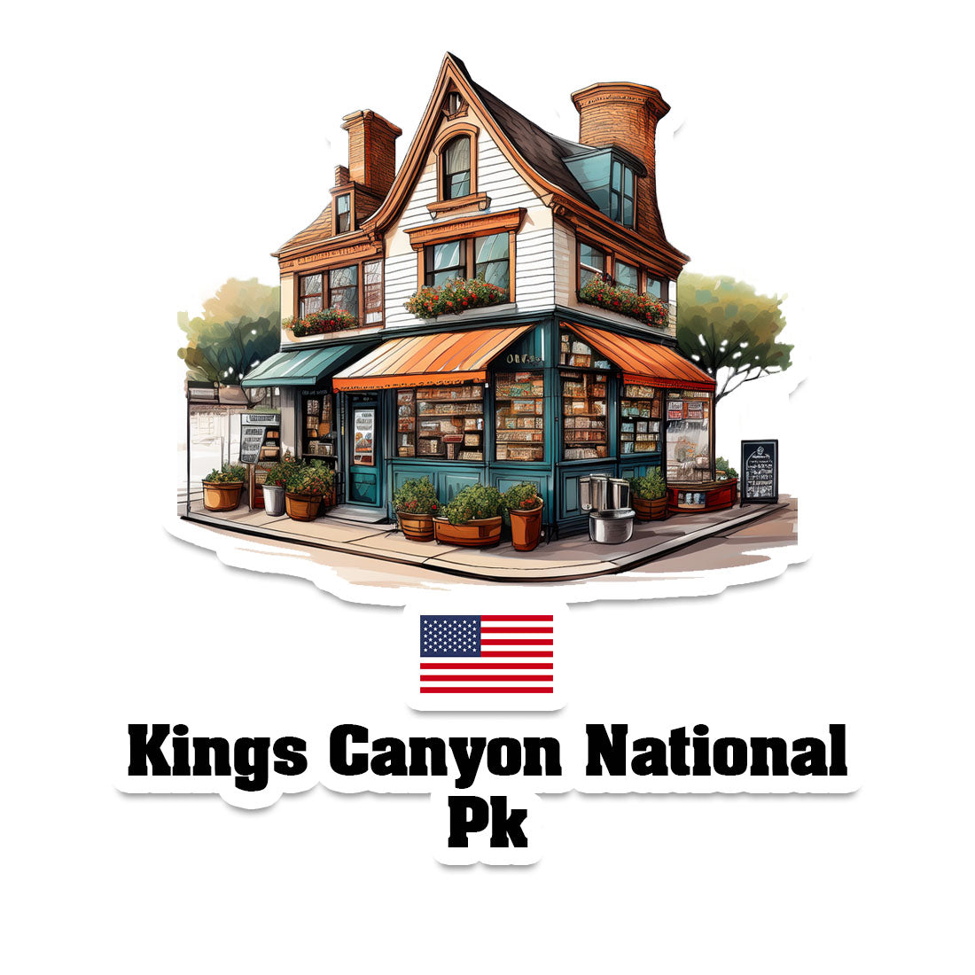 Kings Canyon National Pk Sticker